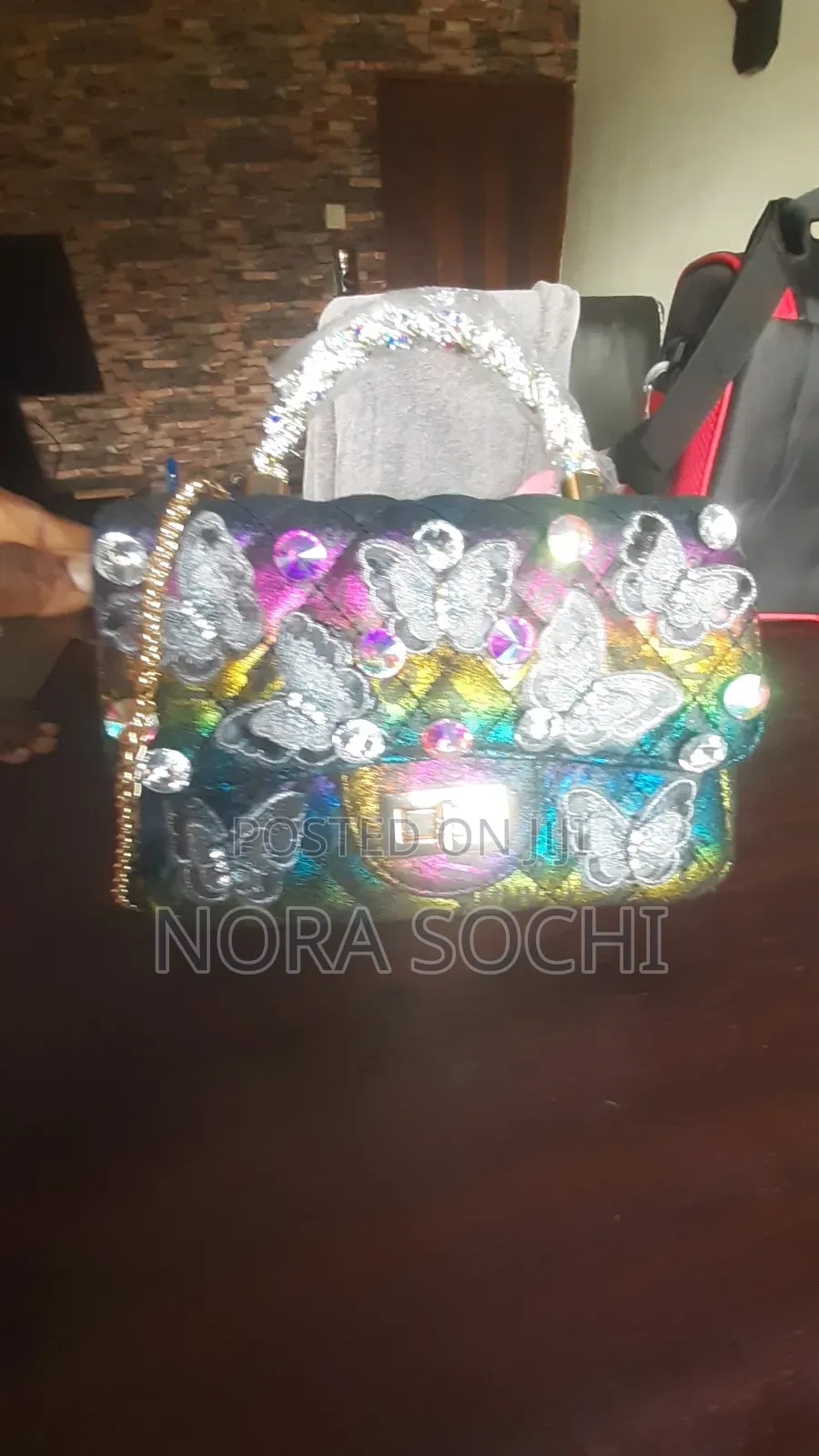 Rhinestone Hand Bag