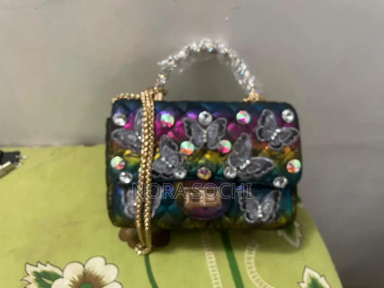 Rhinestone Hand Bag