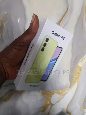New Samsung Galaxy A15 5G 128 GB Yellow