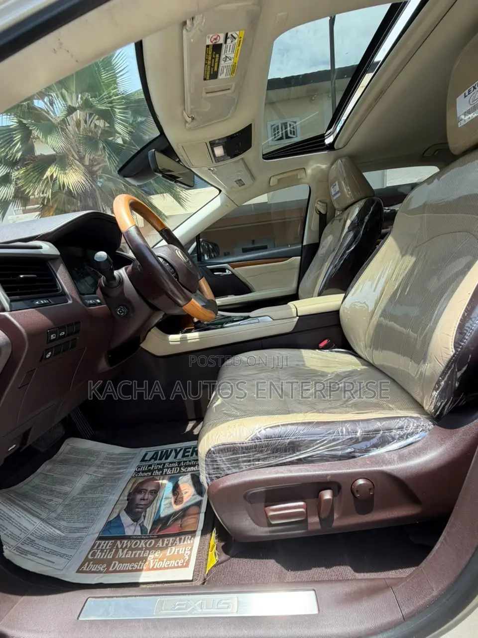 Lexus RX 2018 Gold