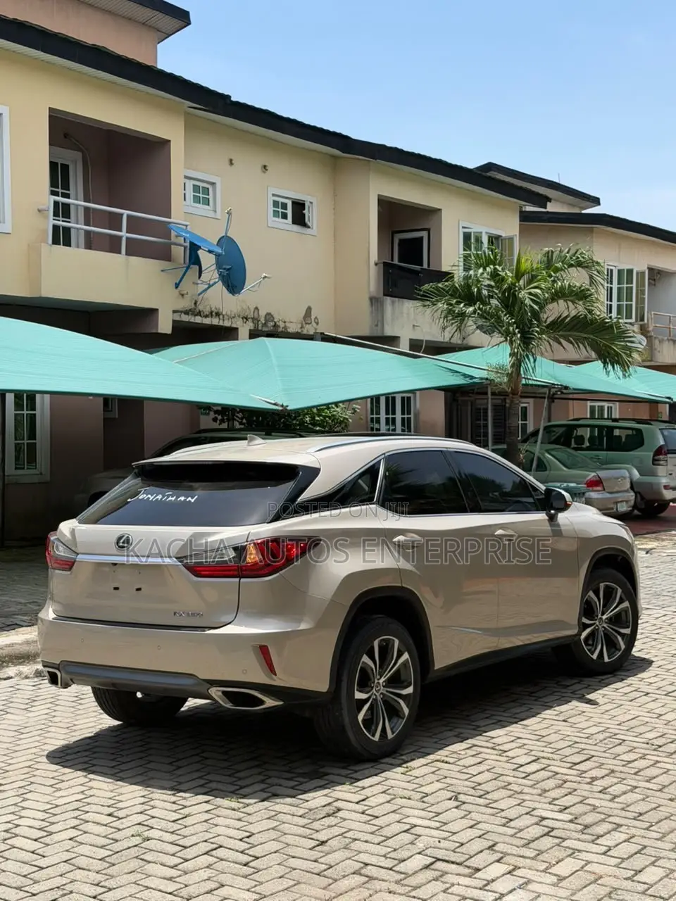 Lexus RX 2018 Gold