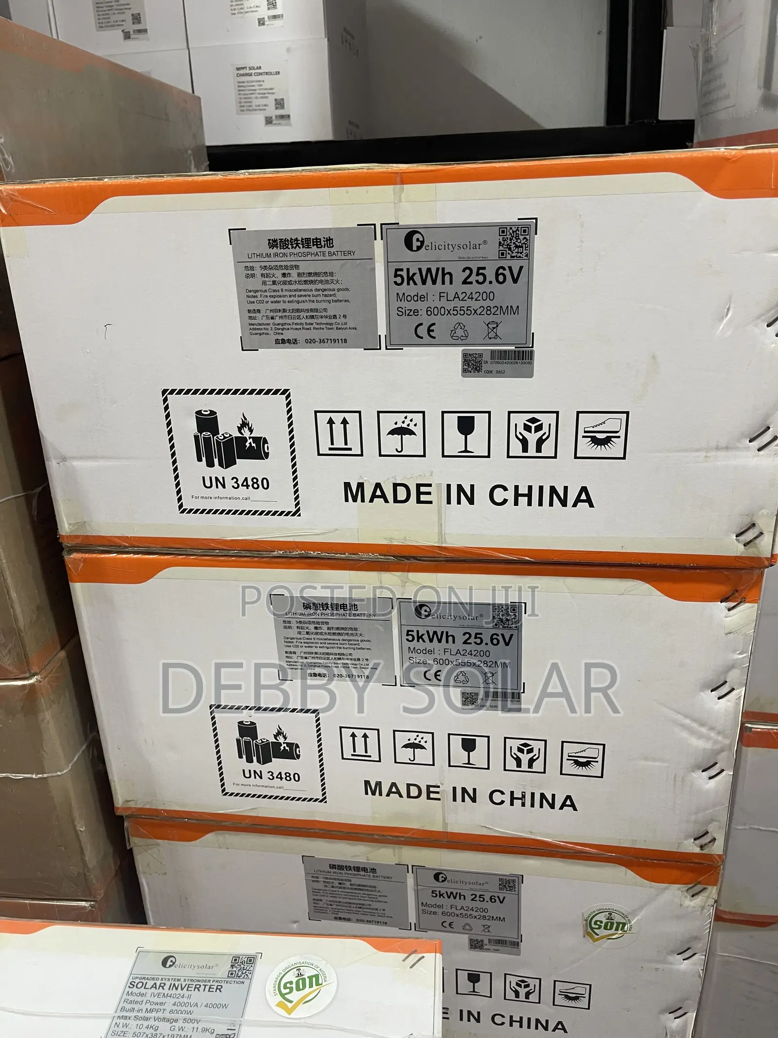 5kwh 24v Felicity Lithium Battery