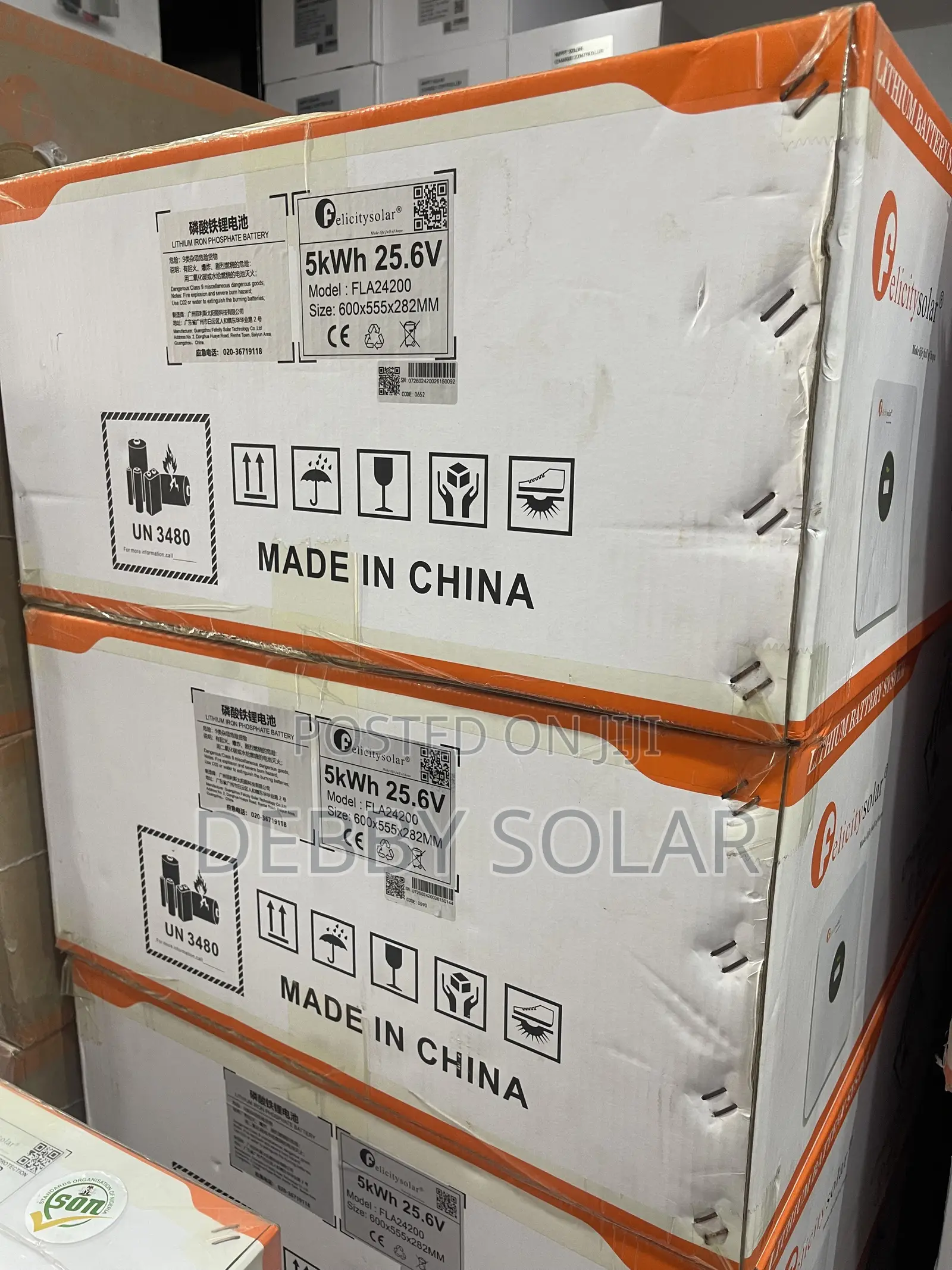 5kwh 24v Felicity Lithium Battery