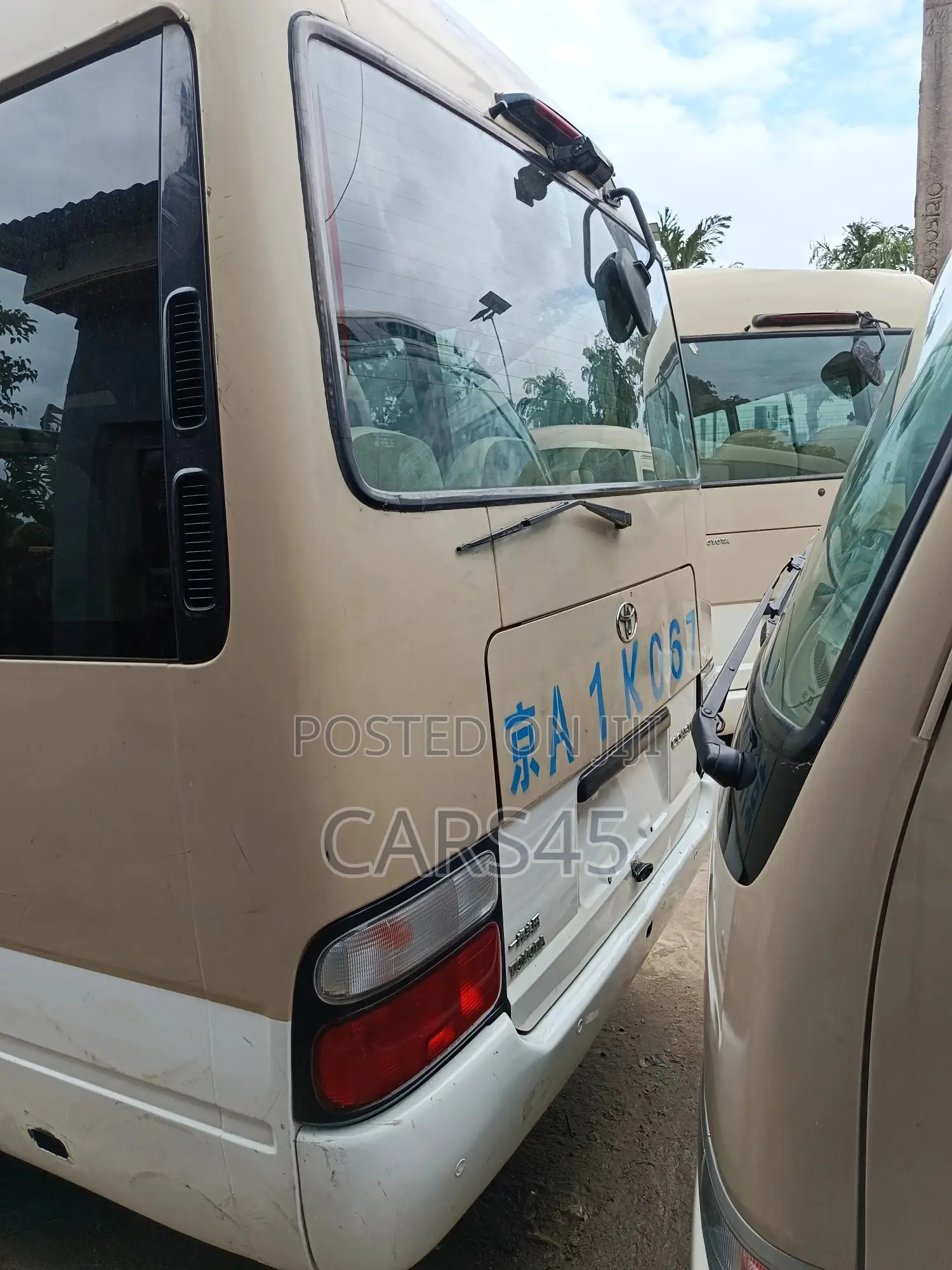 Toyota Coaster 2018 Beige
