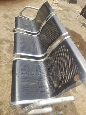 3-Seater Metal Waiting Chair