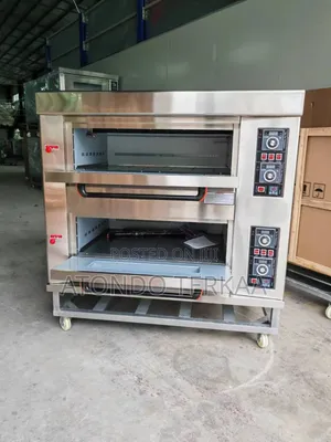 2 Deck Gas Oven, 4 Trays