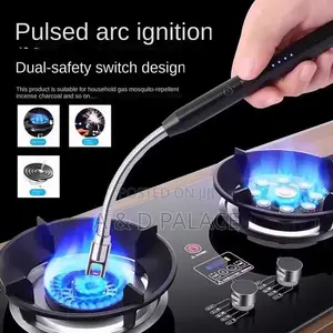 Rechargeable Pulse Ignition Electronic Igniter Gas Lighter