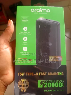 20,000mah Oraimo Power Bank