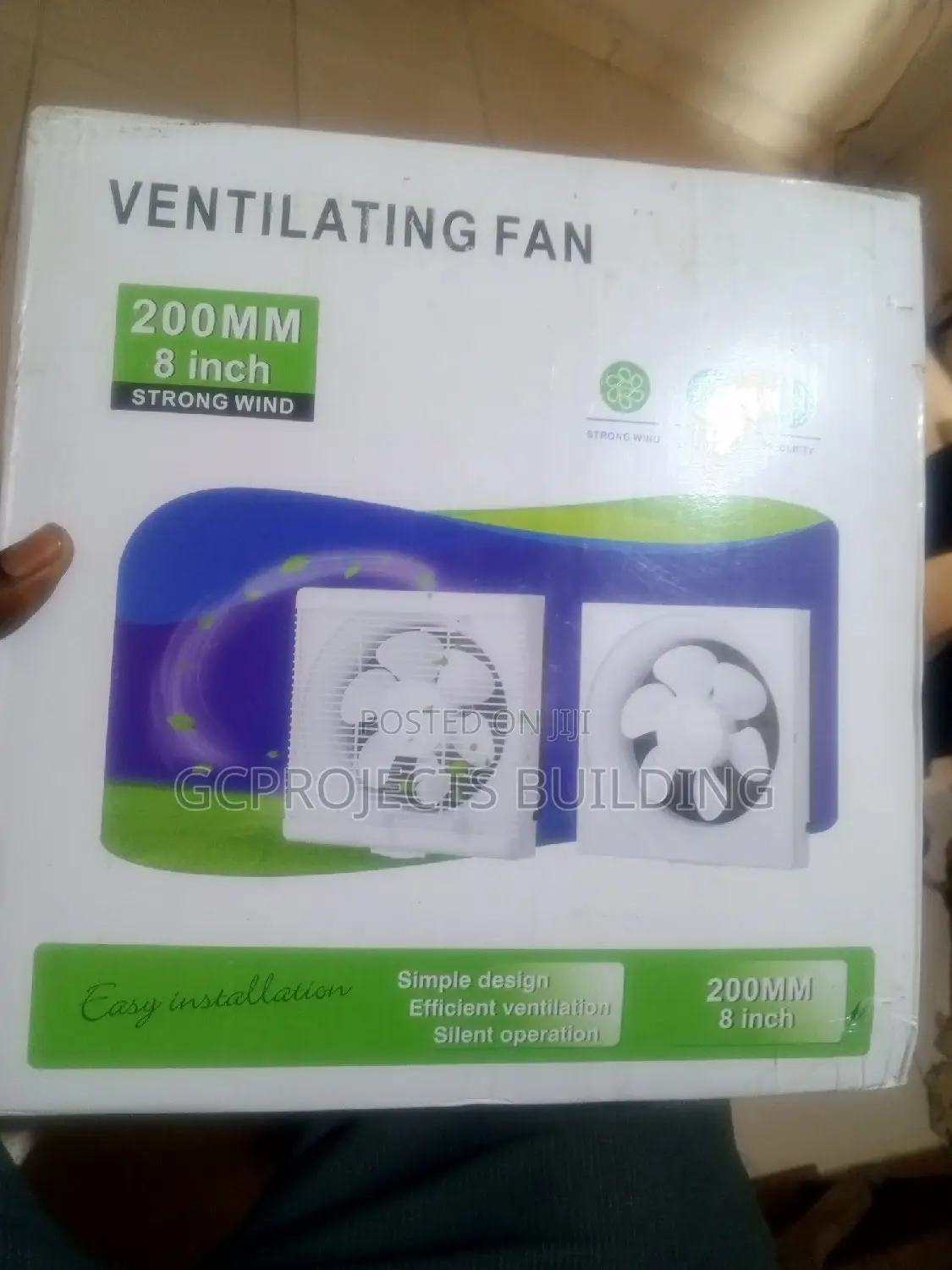 8" Extractor Fan