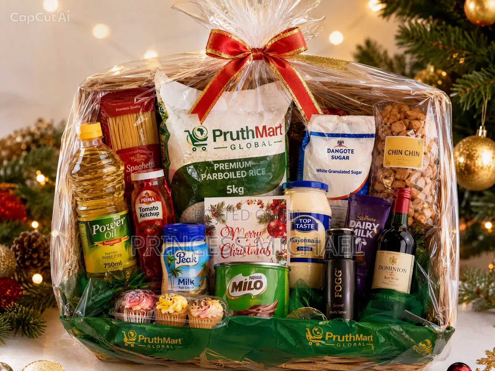Christmas Hampers, Ranging From