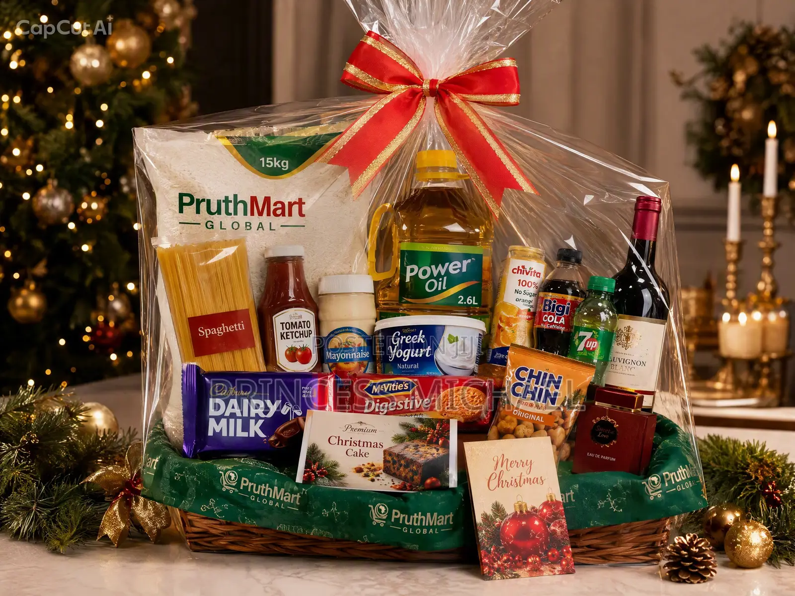Christmas Hampers, Ranging From