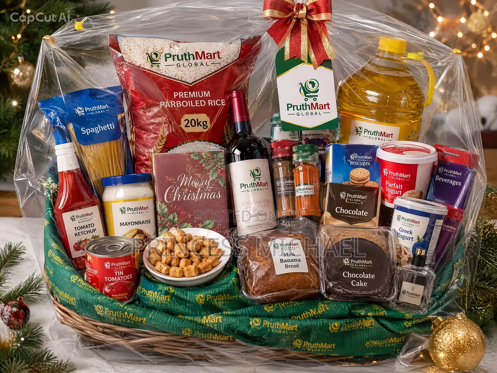Christmas Hampers, Ranging From
