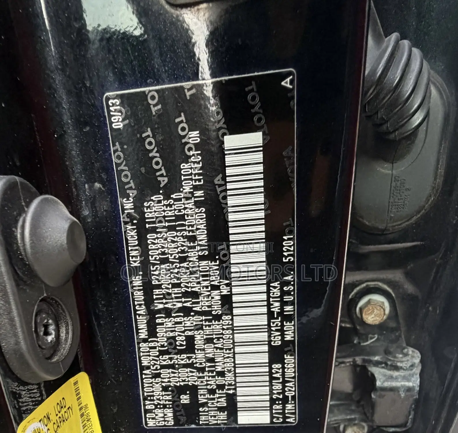 Toyota Venza 2014 Black