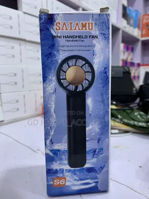 SATAMU S6 Rechargeable Mini Handheld Fan - 3 Speed Modes