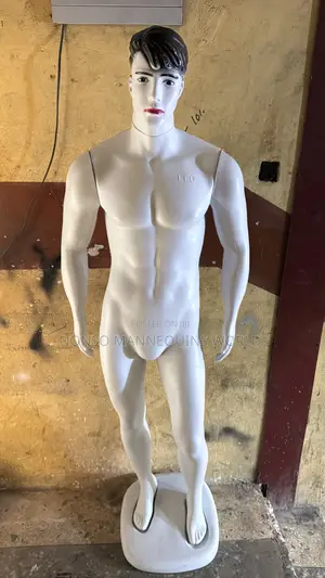 High Quality Male White Mannequin With Face