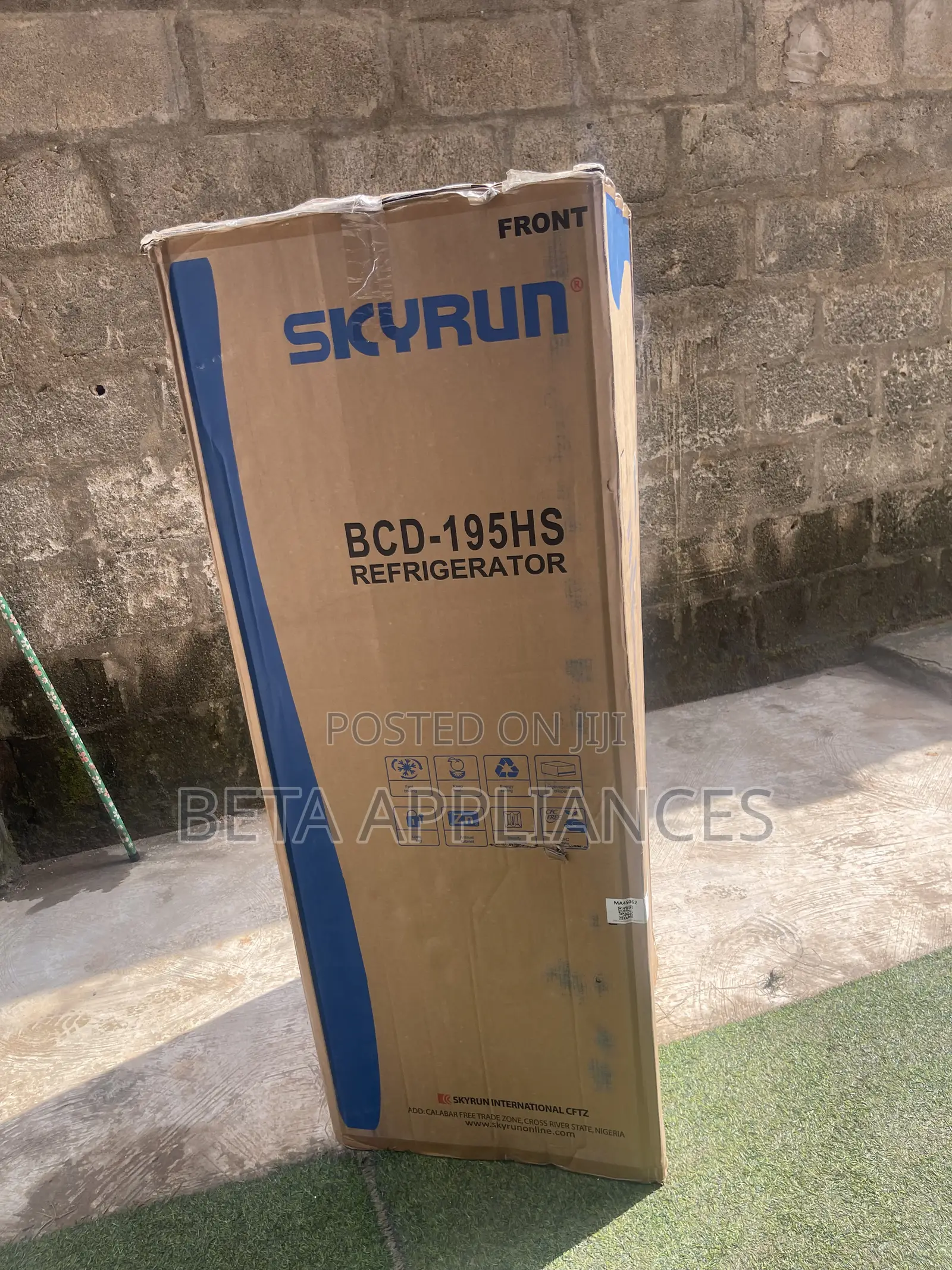 Skyrun 195L Refrigerator for Home