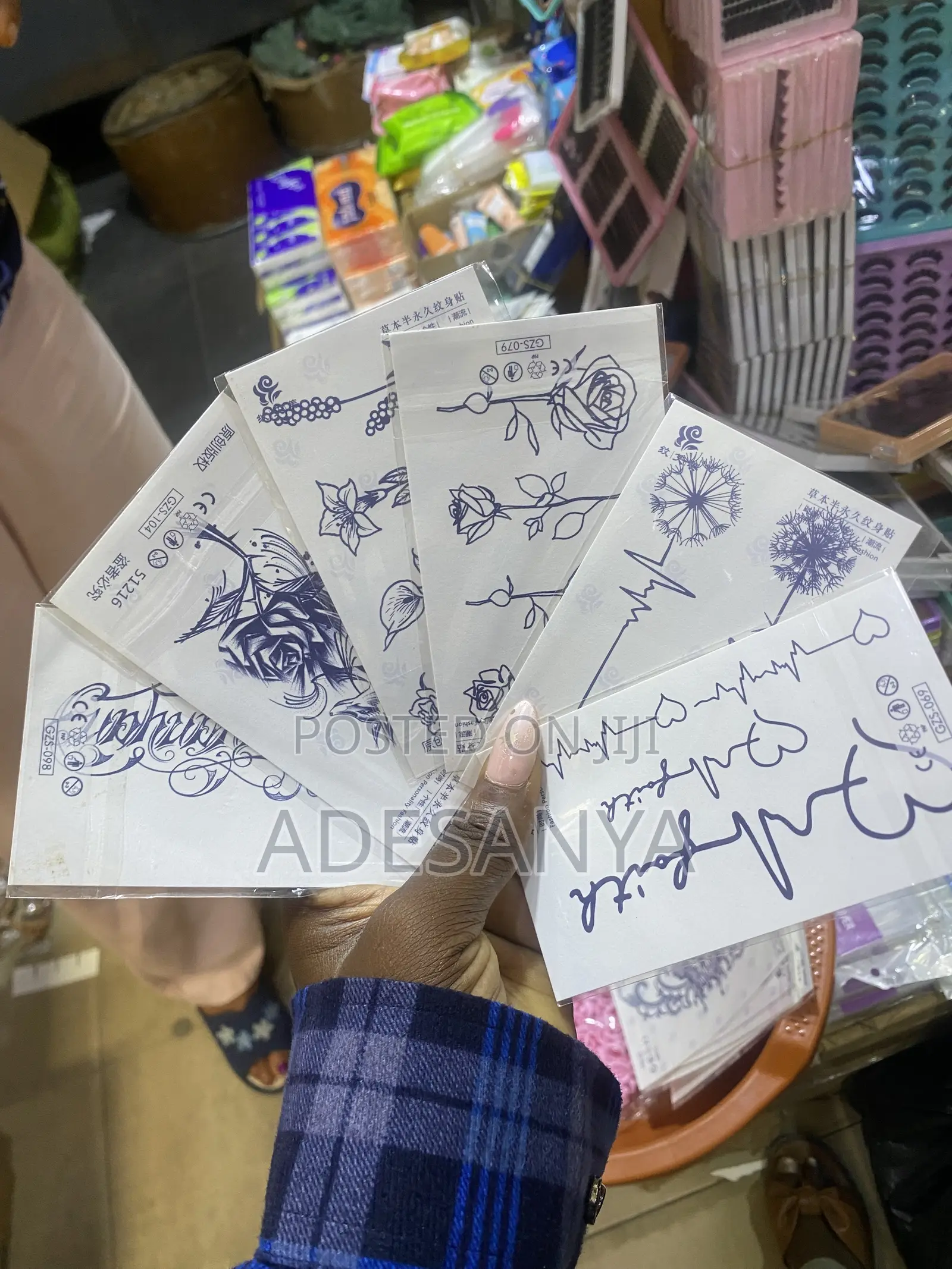 Semi Permanent Tattoo Sticker