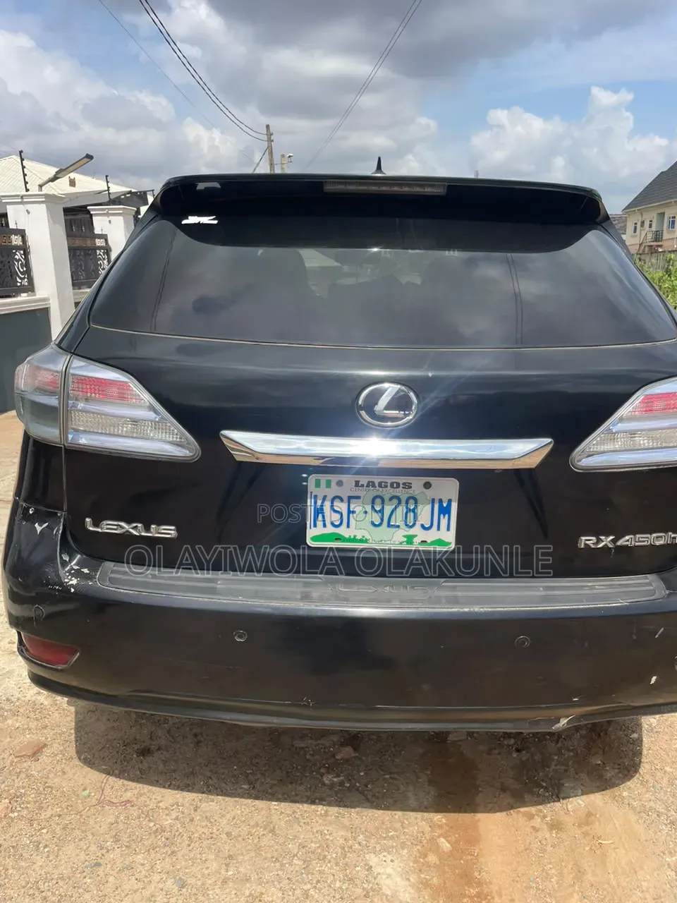 Lexus RX 2011 Black