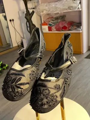 Beaded Flat Shoe