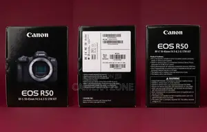 EOS R50 Canon Camera for Taking Pictures and Video Recording.