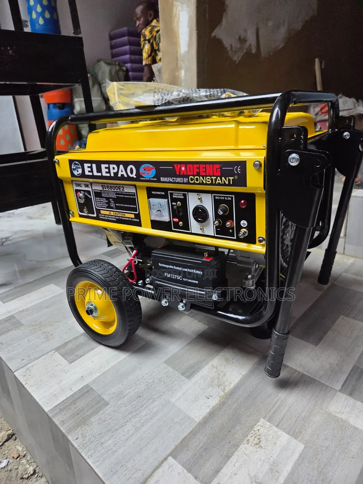 Powerful 4.5kVA Elepaq Constant Manual Generator