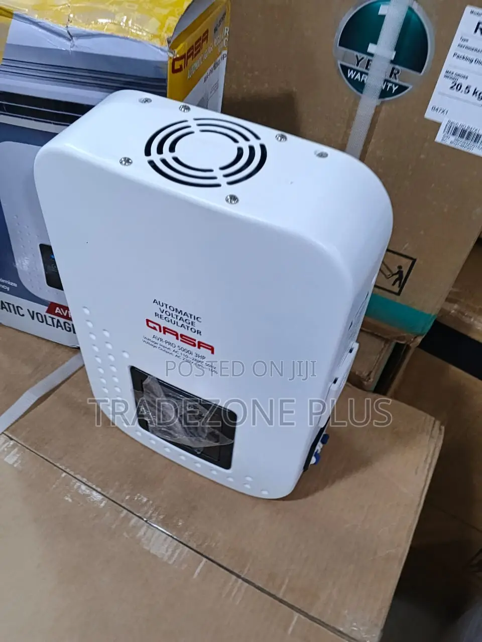 Keep Your 3HP AC Protected With QASA 5000W Stabilizer