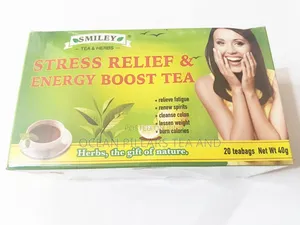 Smiley Stress Relief Energy Boost Herbal Tea