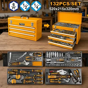 132 Piece Tool Chest Set HTCS221321