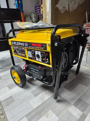 4.5kVA Elepaq Manual Petrol Generator – Durable Reliable