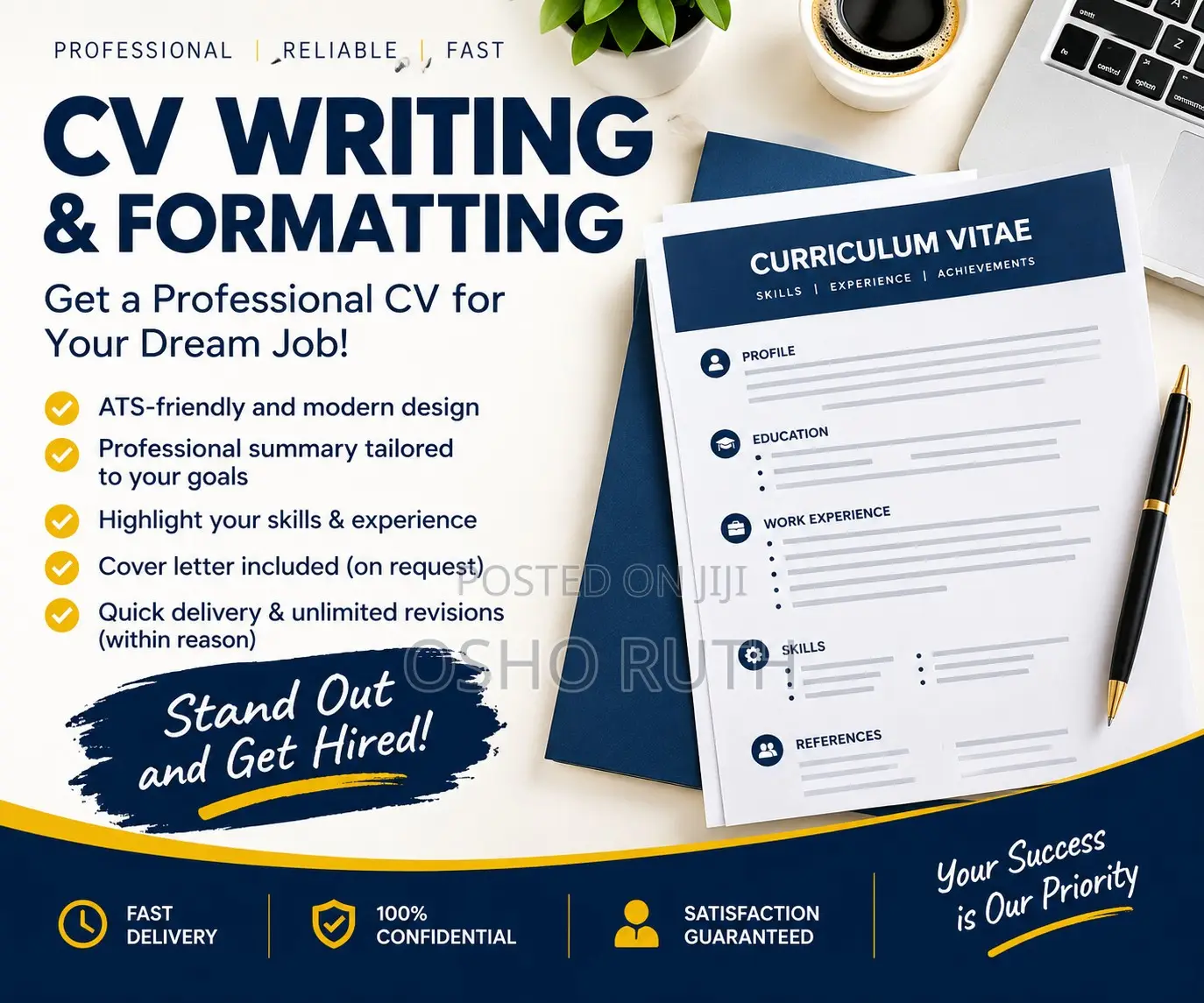 Professional CV Writing & Formatting