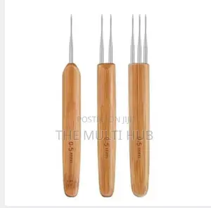 Dreadlock Crochet Hook Wood Crochet Needles Hair Dreadlock Tool