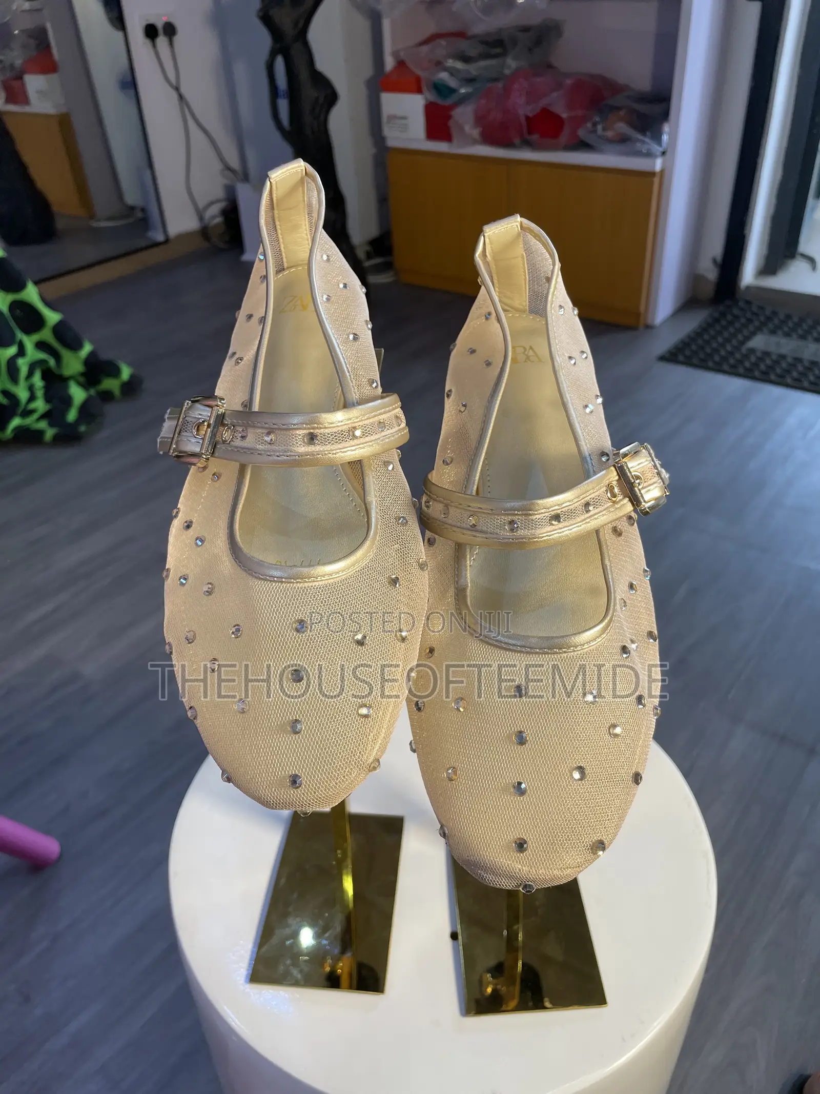 Fairly Stoned Flat Shoe