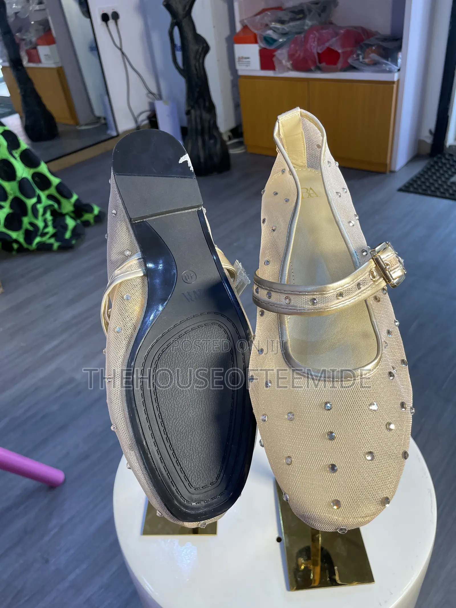 Fairly Stoned Flat Shoe