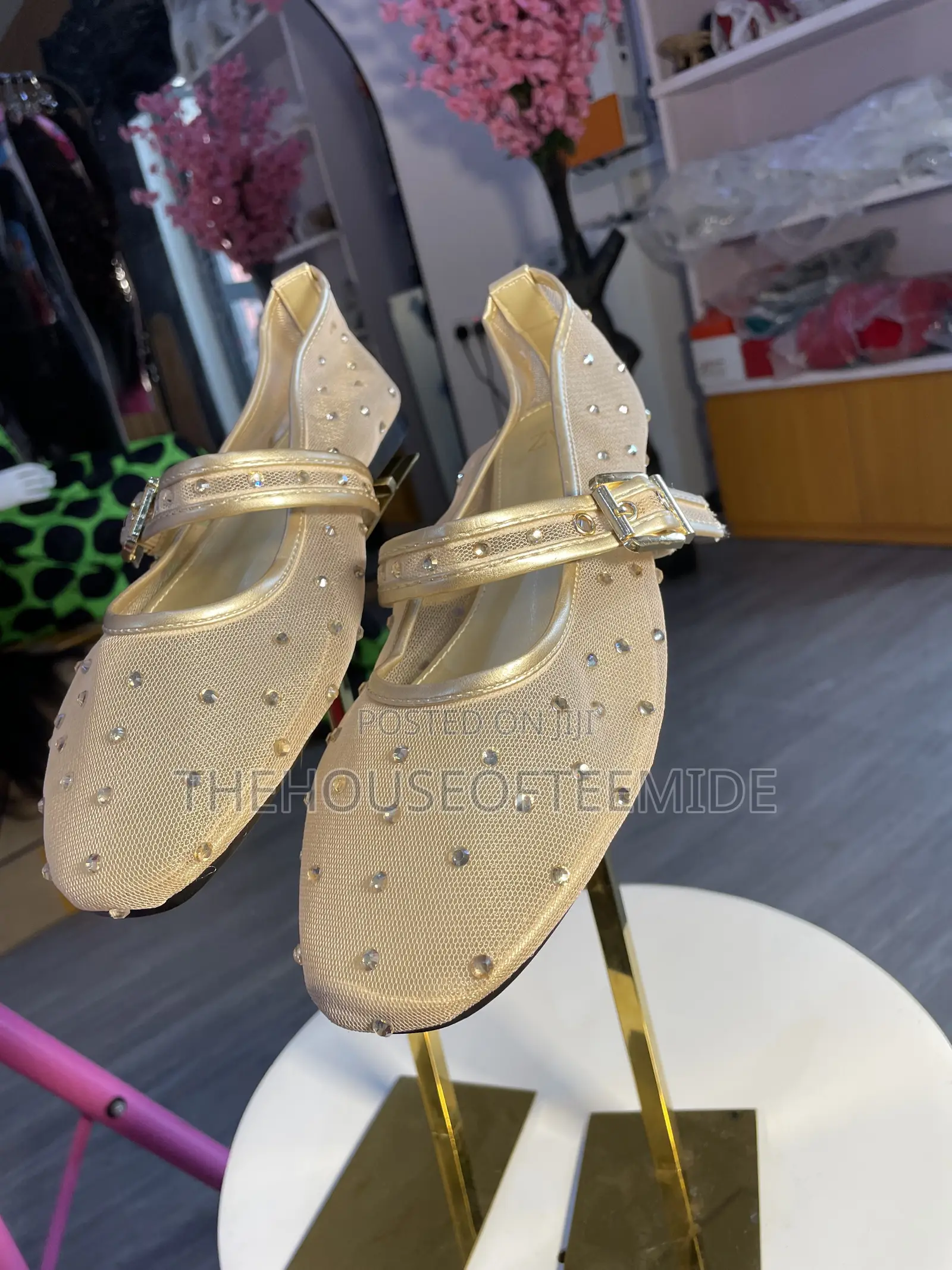 Fairly Stoned Flat Shoe
