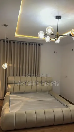 6 by 6 Fully Padded Modern Bed Frame