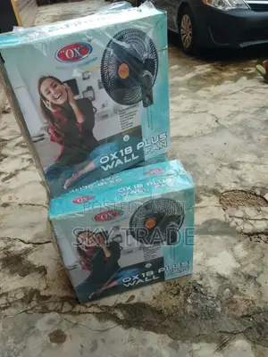 OX 18-Inch Plus Wall Fan – Powerful Cooling Silent Operation