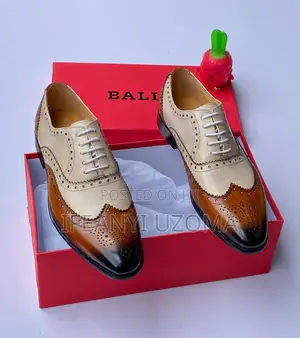 Standard Quality Bally Leather Shoe