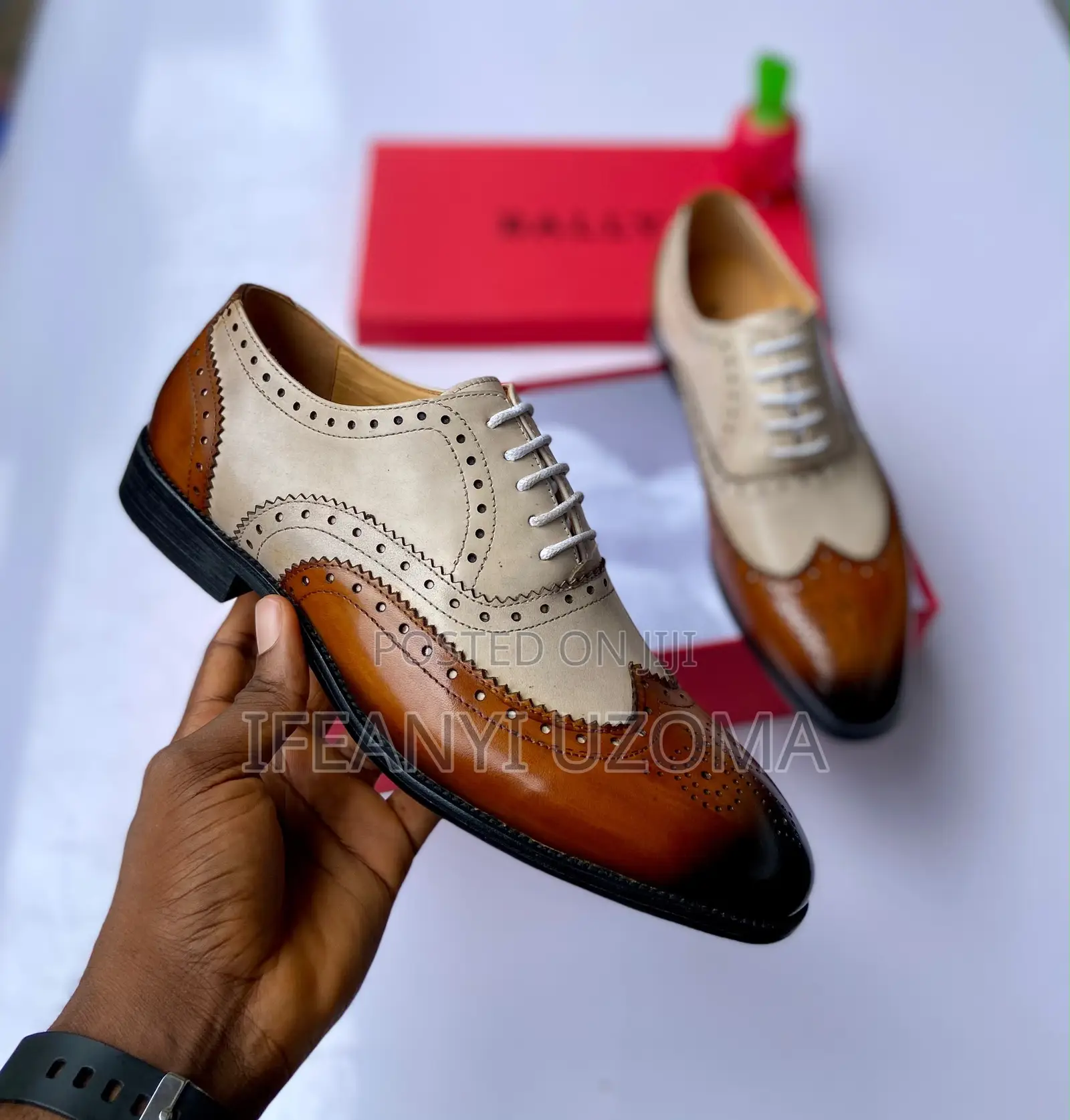 Standard Quality Bally Leather Shoe
