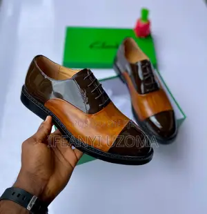 Clark Designer Leather Shoe