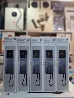 Xiaomi 165w Power Bank 10000mAh (Integrated Cable) Sliver
