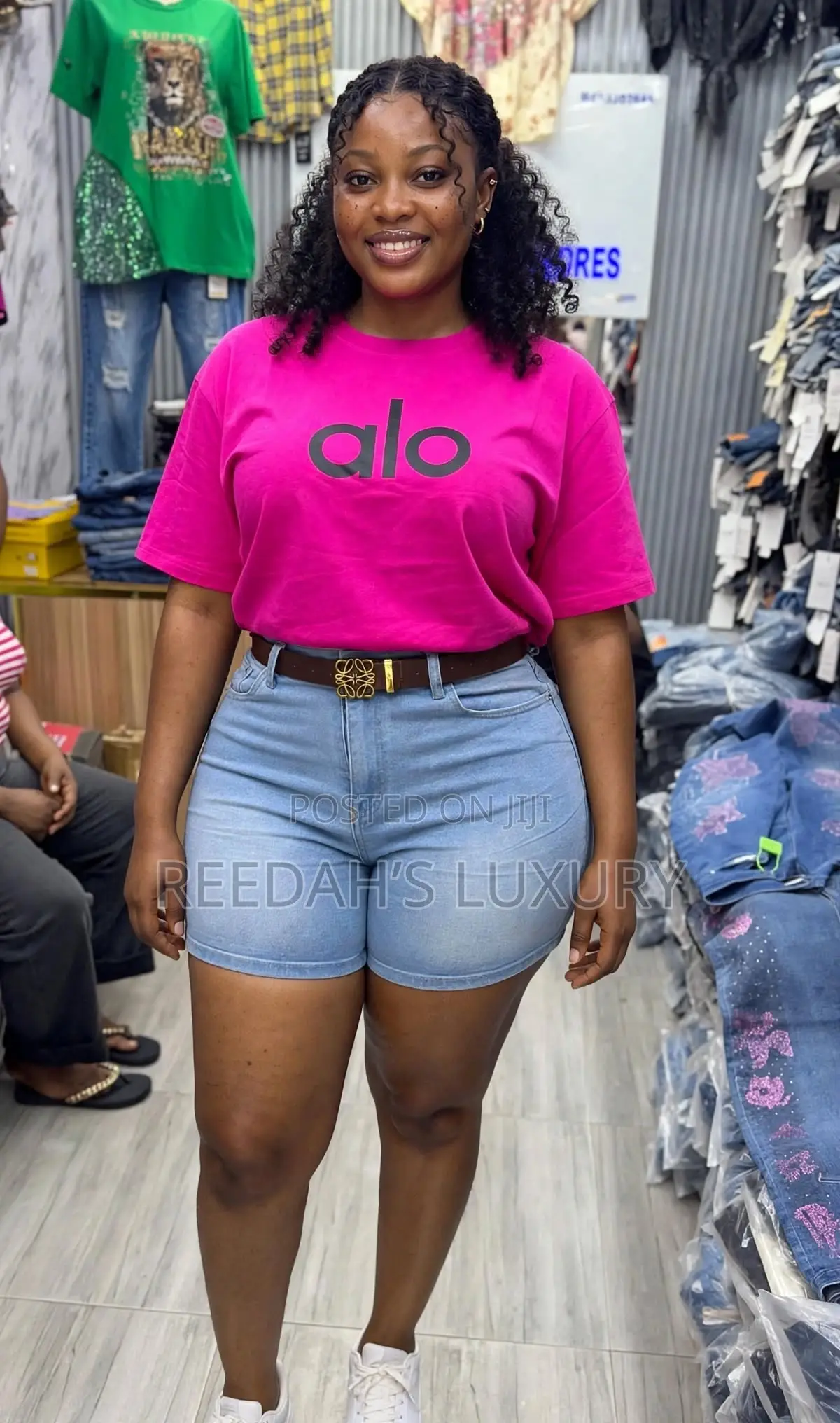 Women’s Alo Denim Bumshort