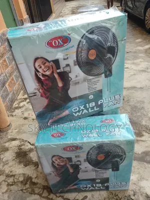 Original OX 18" Plus Wall Fan – Strong Airflow Durable