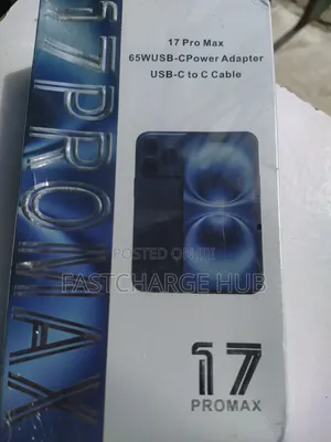 17 Pro Max Type C to C Charger