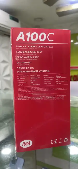 New Itel A100C 64 GB Gold