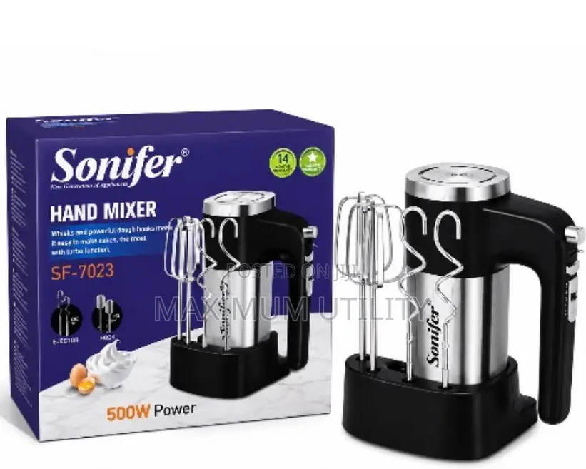 Sonifer 500 Watts Complete Hand Mixer