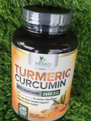 Turmeric Curcumin 2600mg With BioPerine Black Pepper Extract-240caps