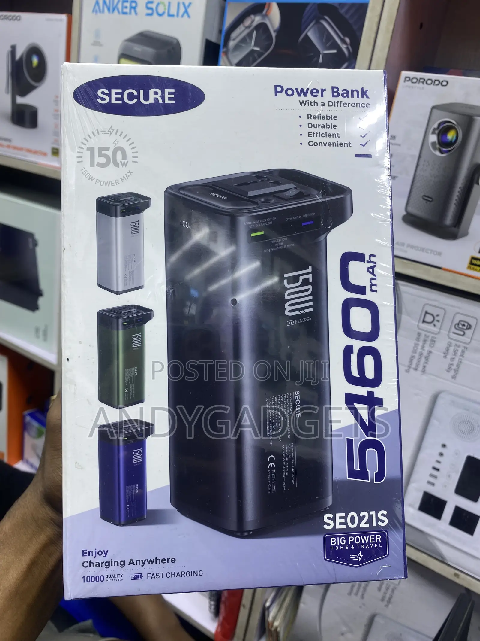 Secure Power Bank