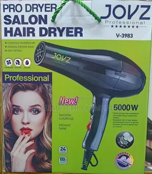 JOVZ Profession v-3983 5000W Salon Hair Dryer – Powerful Fast Drying