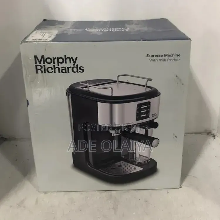 Morphy Richards Coffee Espresso Machine With Milk Frother