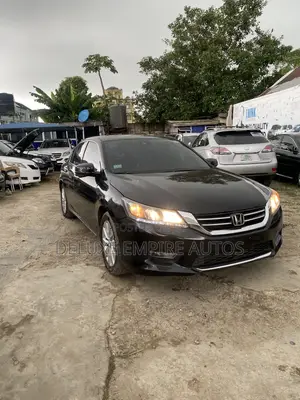 Honda Accord EX-L V-6 4dr Sedan w/Navigation (3.5L 6cyl 6A) 2014 Black
